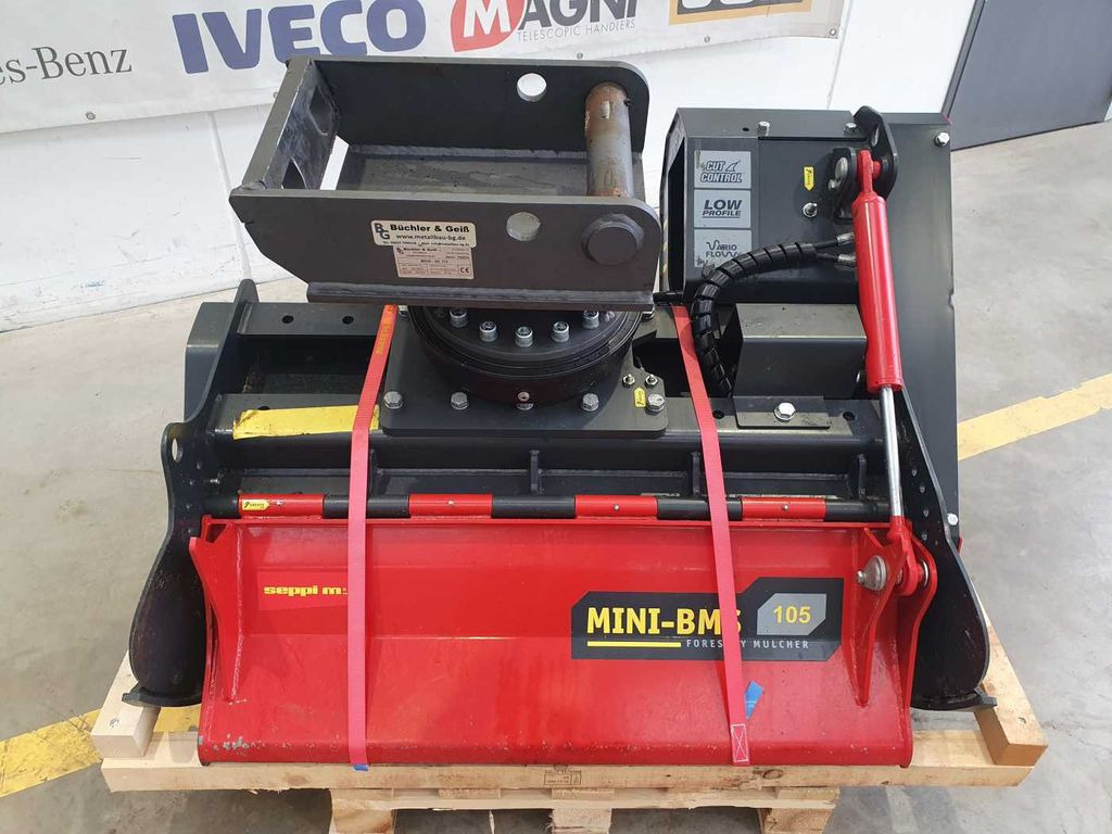 Seppi M. MINI-BMS 105 Mulcher / DEMO / Drehmotor - 林业表土疏松机:图3 Seppi M. MINI-BMS 105 Mulcher / DEMO / Drehmotor - 林业表土疏松机:图3