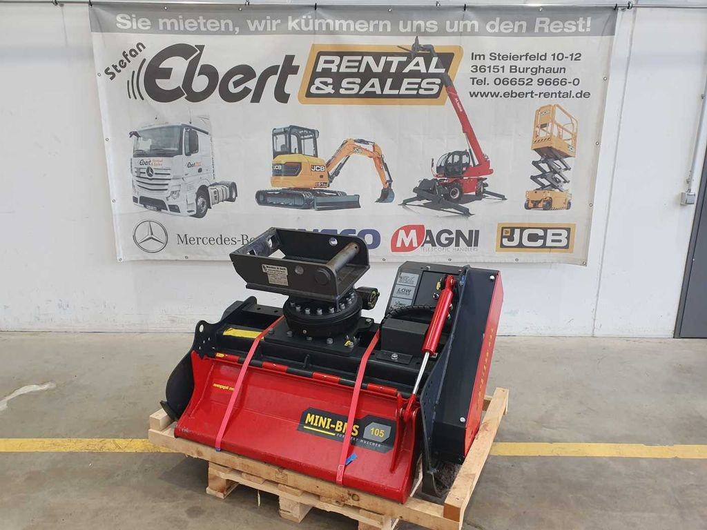 Seppi M. MINI-BMS 105 Mulcher / DEMO / Drehmotor - 林业表土疏松机:图1 Seppi M. MINI-BMS 105 Mulcher / DEMO / Drehmotor - 林业表土疏松机:图1