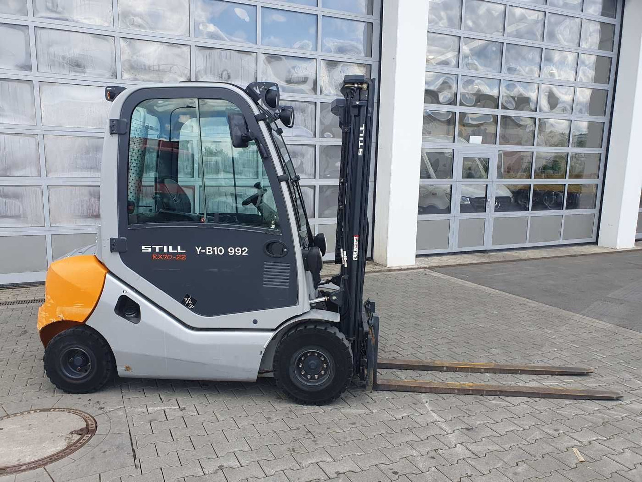 Still RX70-22 / Duplex: 3.40m / nur 1.147h! / SS - 柴油叉车:图2 Still RX70-22 / Duplex: 3.40m / nur 1.147h! / SS - 柴油叉车:图2