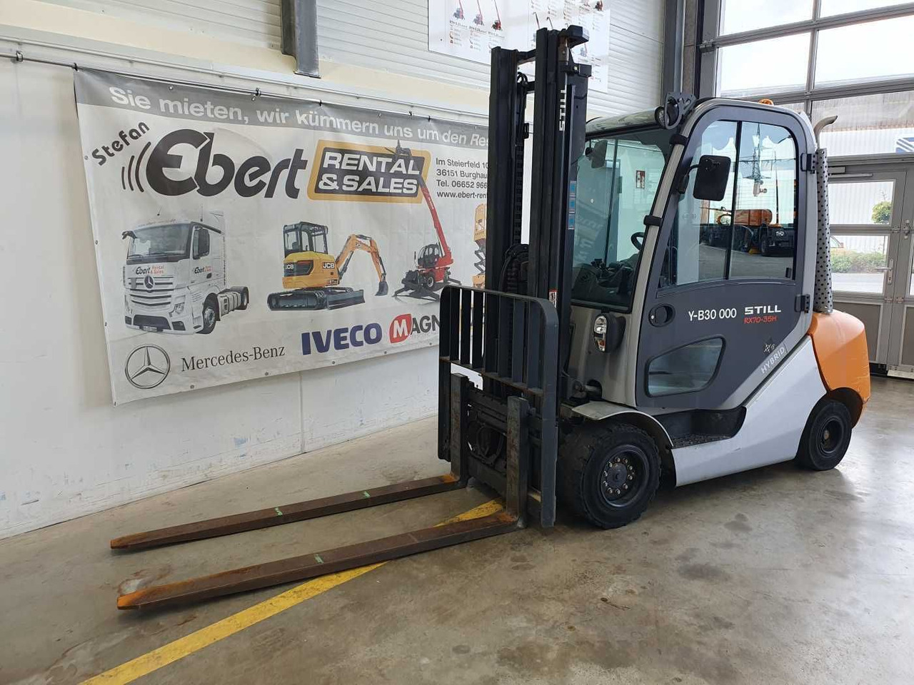 Still RX70-35 / Duplex: 3.40m / nur 1.328h! / SS - 柴油叉车:图5 Still RX70-35 / Duplex: 3.40m / nur 1.328h! / SS - 柴油叉车:图5