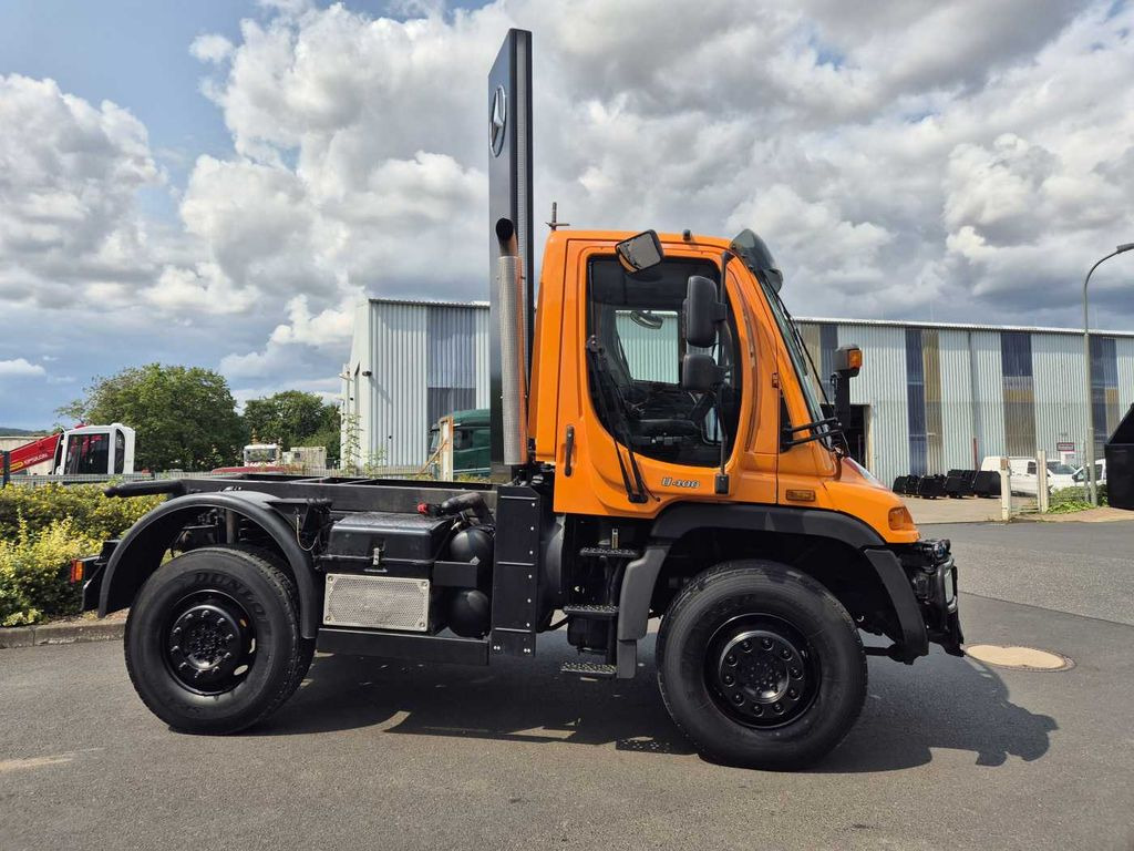 驾驶室底盘卡车 Unimog U 400 4x4 Fahrgestell Vario Pilot Zapfwelle LOF：图6