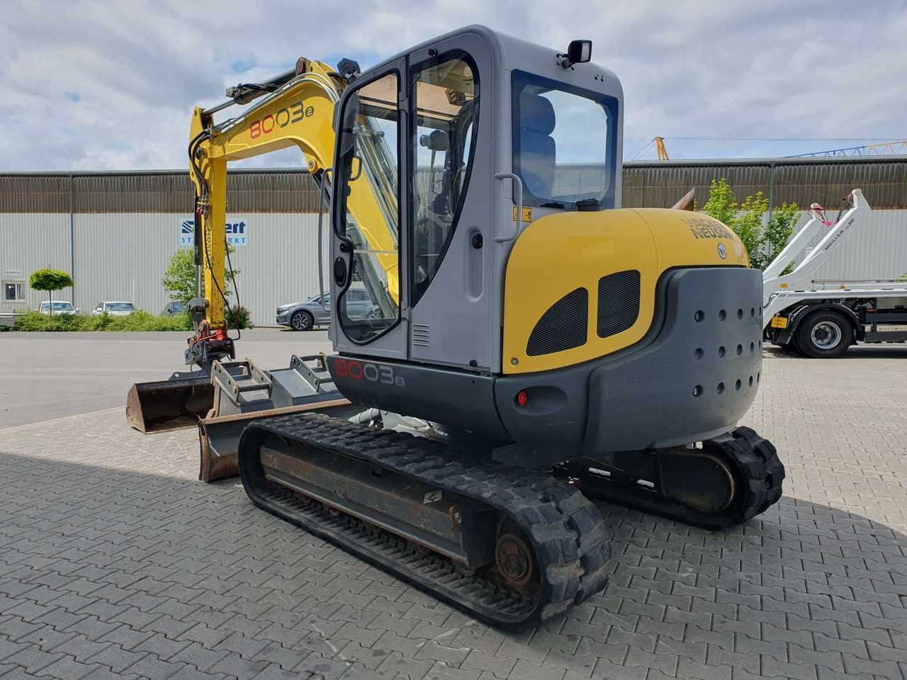 Wacker 8003 / MS08 / nur 4.035h / 2014 / Löffelpaket - 小型挖掘机:图5 Wacker 8003 / MS08 / nur 4.035h / 2014 / Löffelpaket - 小型挖掘机:图5