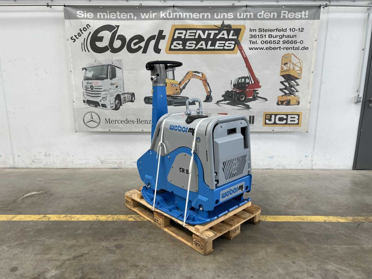 Weber CR 8 MDM Hatz-Diesel / 601kg / DEMO / 2022 - 振动板:图1 Weber CR 8 MDM Hatz-Diesel / 601kg / DEMO / 2022 - 振动板:图1