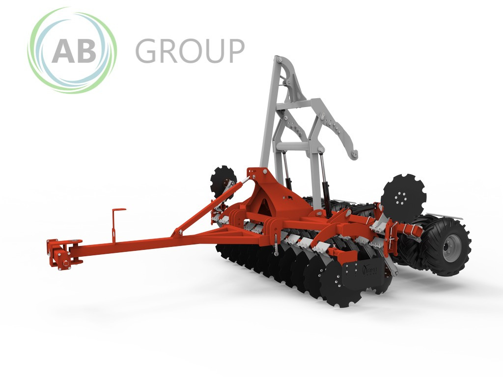 AMJ Agro Atos Drive trailed disc harrow 3.0 m - 圆盘耙:图2 AMJ Agro Atos Drive trailed disc harrow 3.0 m - 圆盘耙:图2