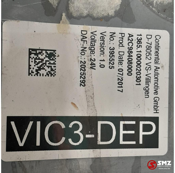 DAF Occ ECU VIC 3 regeleenheid DAF - ECU 适用于 卡车:图5 DAF Occ ECU VIC 3 regeleenheid DAF - ECU 适用于 卡车:图5