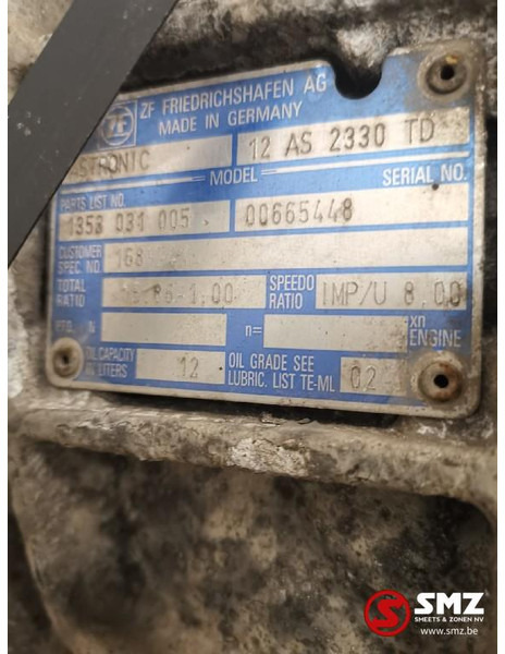 DAF Occ Versnellingsbak Daf 12as2330td - 变速箱 适用于 卡车:图3 DAF Occ Versnellingsbak Daf 12as2330td - 变速箱 适用于 卡车:图3