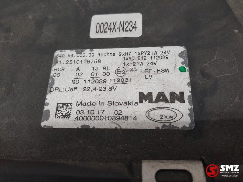 MAN Occ koplamp rechts RHD MAN - 前照灯 适用于 卡车:图3 MAN Occ koplamp rechts RHD MAN - 前照灯 适用于 卡车:图3