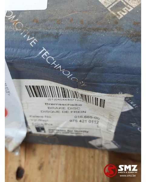 Mercedes-Benz Occ Remschijf Mercedes Atego vooras - 制动盘 适用于 卡车:图2 Mercedes-Benz Occ Remschijf Mercedes Atego vooras - 制动盘 适用于 卡车:图2