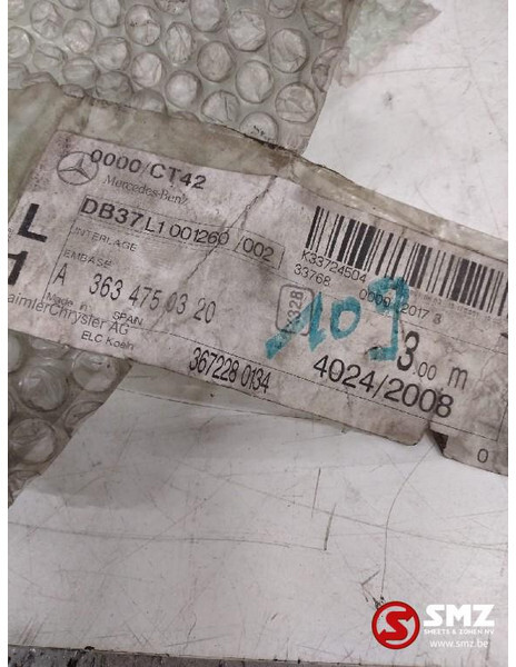 Mercedes-Benz Set van 2 rubbers brandstoftanksteun 3m mercedes a - 燃料箱 适用于 卡车:图2 Mercedes-Benz Set van 2 rubbers brandstoftanksteun 3m mercedes a - 燃料箱 适用于 卡车:图2