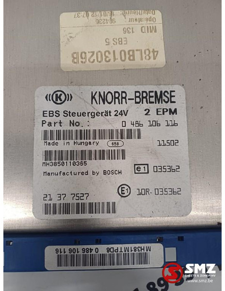 Volvo Occ ECU EBS regeleenheid Volvo - ECU 适用于 卡车:图4 Volvo Occ ECU EBS regeleenheid Volvo - ECU 适用于 卡车:图4