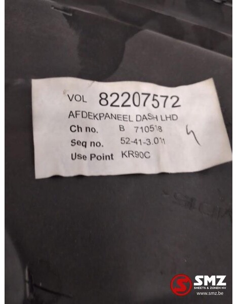 Volvo Occ afdekpaneel dashboard LHD Volvo FH4 - 仪表板 适用于 卡车:图3 Volvo Occ afdekpaneel dashboard LHD Volvo FH4 - 仪表板 适用于 卡车:图3