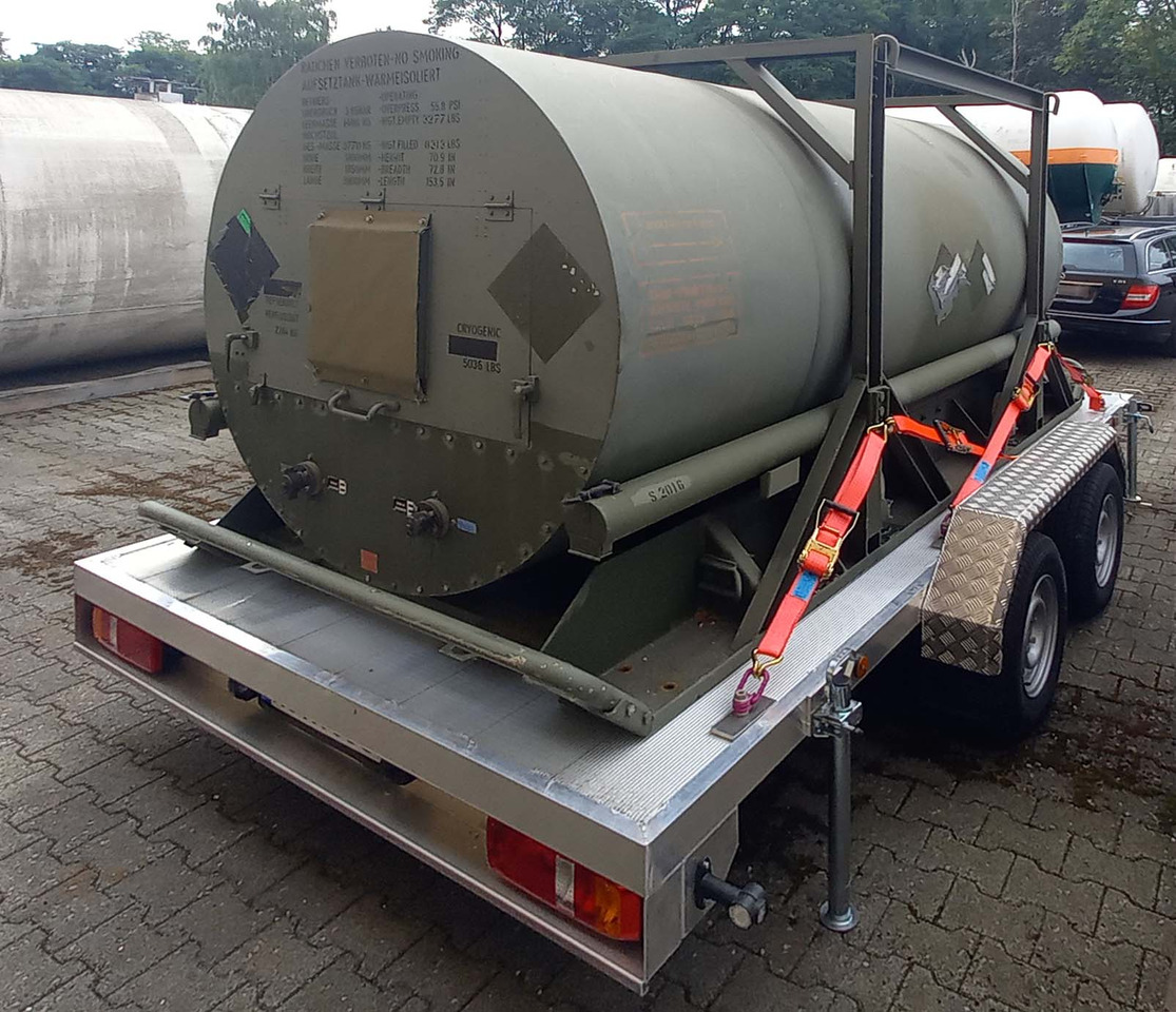 CRYOBASE Gas tank cryogenic trailer used for nitrogen, oxygen, argon - 液罐拖车:图4 CRYOBASE Gas tank cryogenic trailer used for nitrogen, oxygen, argon - 液罐拖车:图4