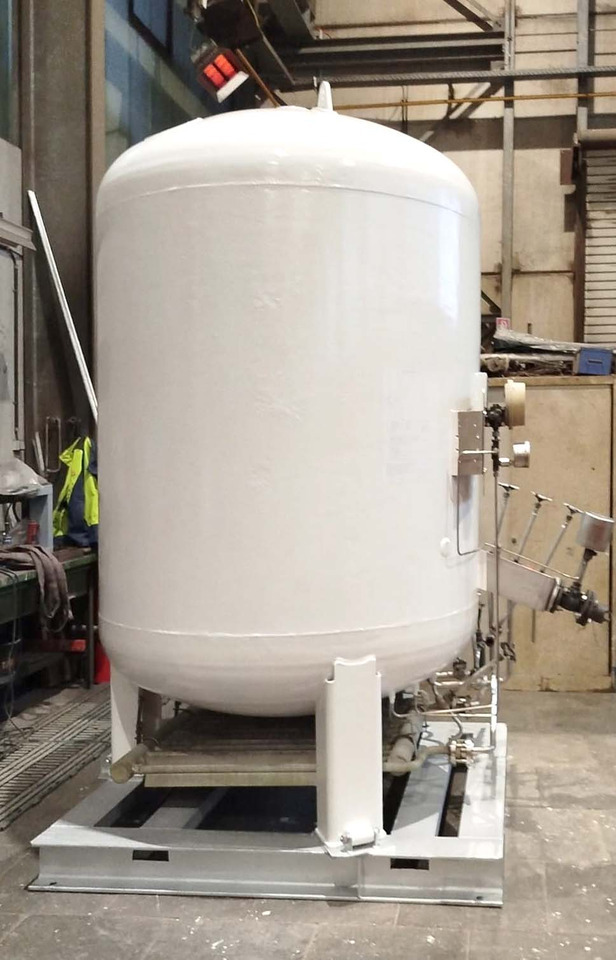 Gas tank on pallet used for oxygen, argon, nitrogen, carbon dioxide, CO2, LNG. - 储罐:图2 Gas tank on pallet used for oxygen, argon, nitrogen, carbon dioxide, CO2, LNG. - 储罐:图2