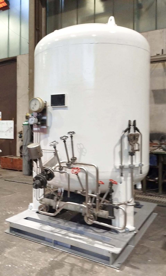 Gas tank on pallet used for oxygen, argon, nitrogen, carbon dioxide, CO2, LNG. - 储罐:图3 Gas tank on pallet used for oxygen, argon, nitrogen, carbon dioxide, CO2, LNG. - 储罐:图3