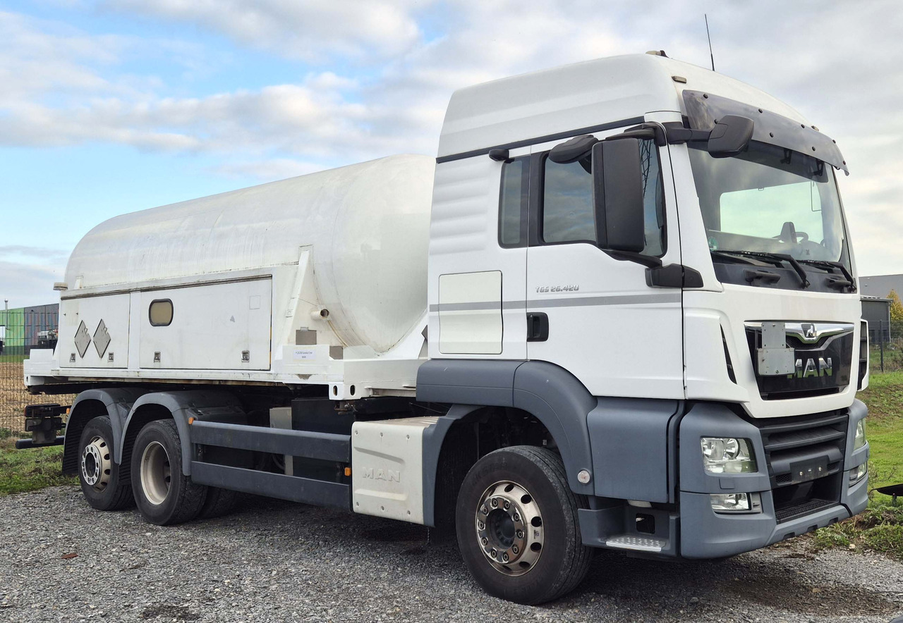 MAN Tank gas truck cryogenic used for oxygen, nitrogen, argon, LIN, LOX, LAR - 罐车:图1 MAN Tank gas truck cryogenic used for oxygen, nitrogen, argon, LIN, LOX, LAR - 罐车:图1