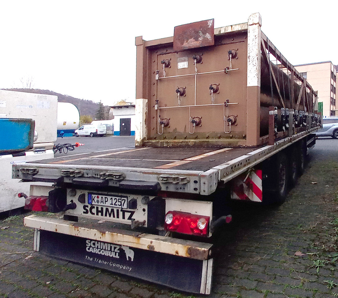 SCHMITZ Gas tube semi-trailer used for helium, hydrogen, oxygen, nitrogen, argon, methane, CNG - 液罐半拖车:图3 SCHMITZ Gas tube semi-trailer used for helium, hydrogen, oxygen, nitrogen, argon, methane, CNG - 液罐半拖车:图3