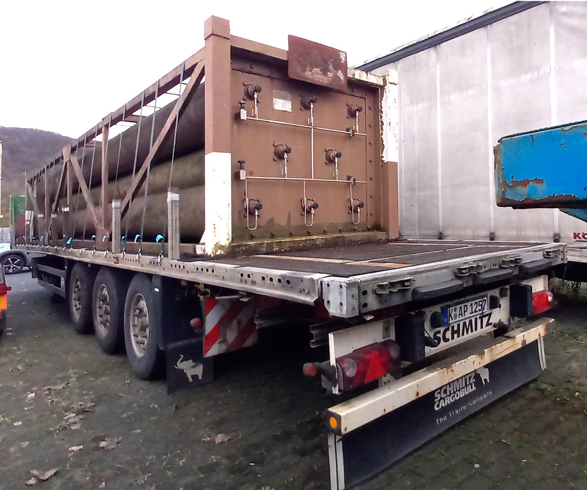 SCHMITZ Gas tube semi-trailer used for helium, hydrogen, oxygen, nitrogen, argon, methane, CNG - 液罐半拖车:图4 SCHMITZ Gas tube semi-trailer used for helium, hydrogen, oxygen, nitrogen, argon, methane, CNG - 液罐半拖车:图4