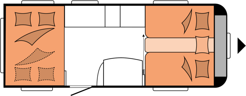 DE LUXE 515 UHL - 旅行拖车:图2 DE LUXE 515 UHL - 旅行拖车:图2