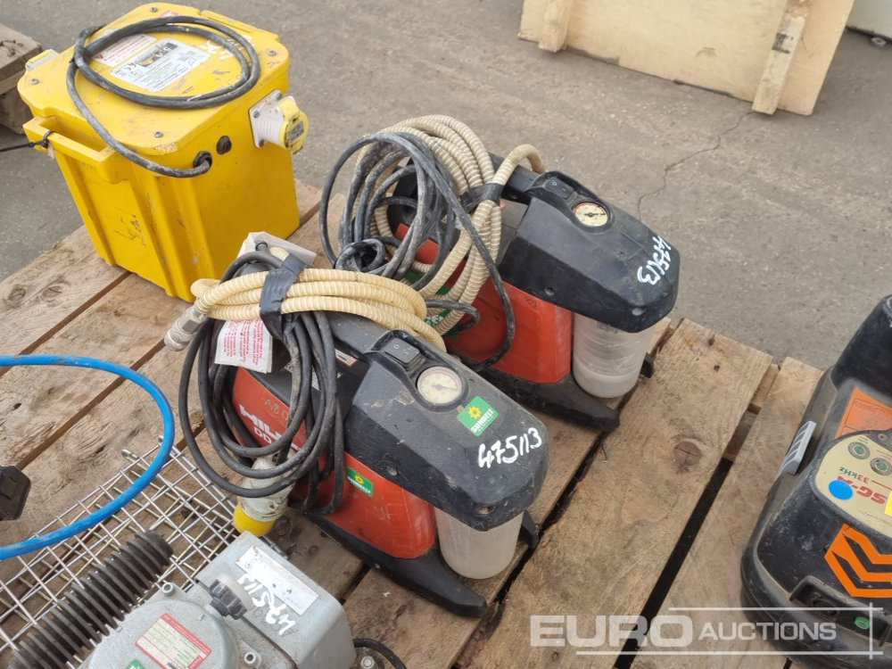 建筑设备 110Volt Transformer, 110Volt Vacuum Pump (4 of), 110Volt Hand Held Floor Sander, Cable Avoidance Tool Signal Detector：图12
