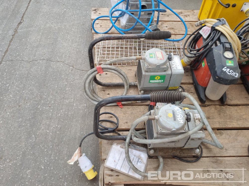 建筑设备 110Volt Transformer, 110Volt Vacuum Pump (4 of), 110Volt Hand Held Floor Sander, Cable Avoidance Tool Signal Detector：图20