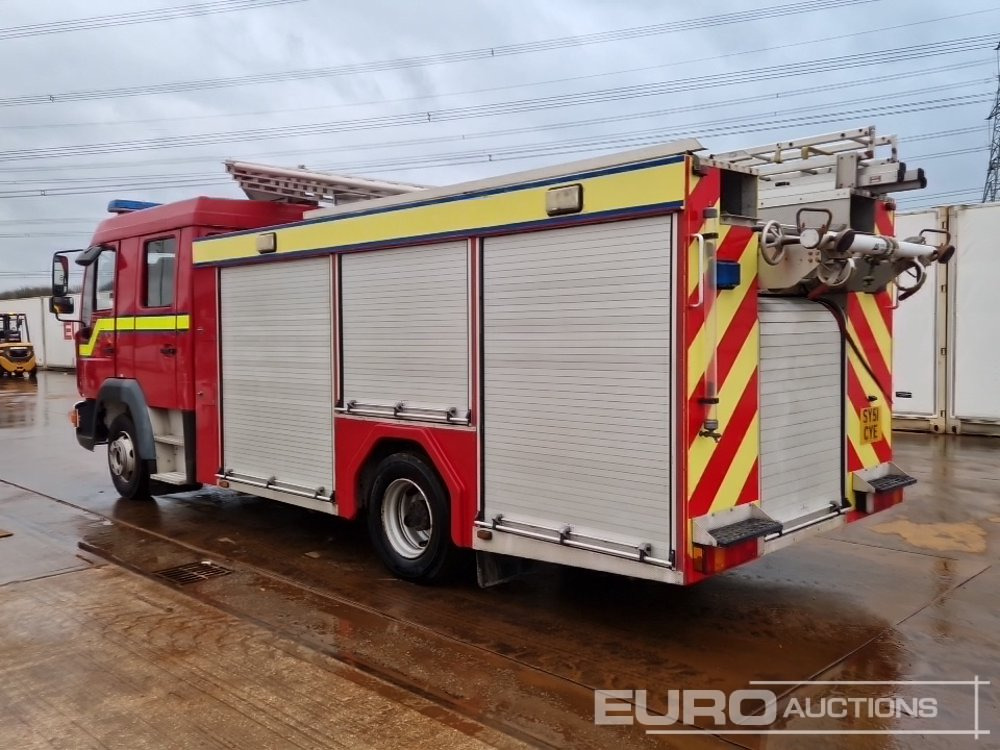 2001 MAN 4x2 Fire Engine, Manual Gearbox - 消防车:图3 2001 MAN 4x2 Fire Engine, Manual Gearbox - 消防车:图3