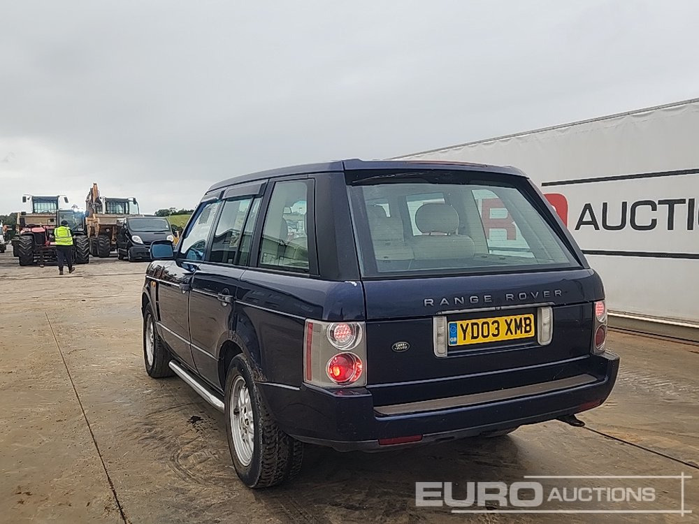 2003 Range Rover SE TD6 4WD Auto, Cruise Control, Lane Assist, Climate Control, A/C (Reg. Docs. Available) (NO VAT) - 越野车:图3 2003 Range Rover SE TD6 4WD Auto, Cruise Control, Lane Assist, Climate Control, A/C (Reg. Docs. Available) (NO VAT) - 越野车:图3