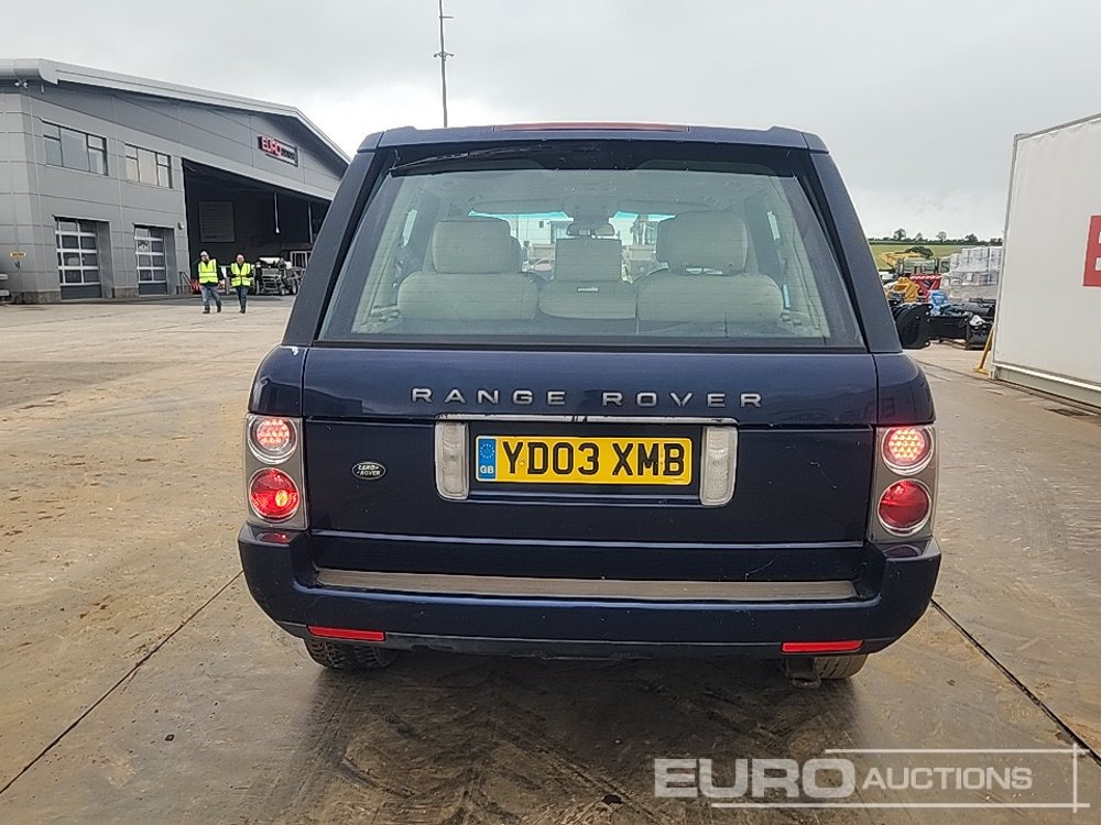 2003 Range Rover SE TD6 4WD Auto, Cruise Control, Lane Assist, Climate Control, A/C (Reg. Docs. Available) (NO VAT) - 越野车:图4 2003 Range Rover SE TD6 4WD Auto, Cruise Control, Lane Assist, Climate Control, A/C (Reg. Docs. Available) (NO VAT) - 越野车:图4
