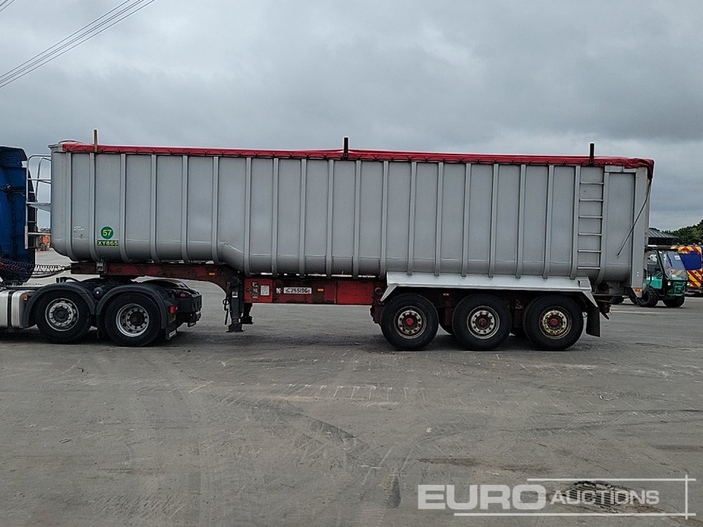 2007 Fruehauf Tri Axle Bulk Tipping Trailer, Easy Sheet - 翻斗半拖车:图2 2007 Fruehauf Tri Axle Bulk Tipping Trailer, Easy Sheet - 翻斗半拖车:图2