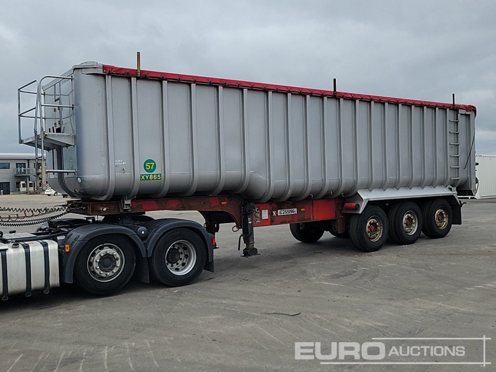 2007 Fruehauf Tri Axle Bulk Tipping Trailer, Easy Sheet - 翻斗半拖车:图1 2007 Fruehauf Tri Axle Bulk Tipping Trailer, Easy Sheet - 翻斗半拖车:图1