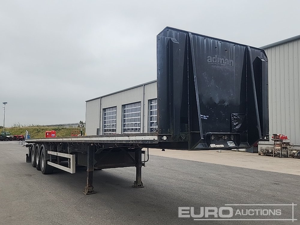 2010 Dennison 45' Tri Axle Flat Trailer, Goal Post Sockets - 栏板式/ 平板半拖车:图5 2010 Dennison 45' Tri Axle Flat Trailer, Goal Post Sockets - 栏板式/ 平板半拖车:图5