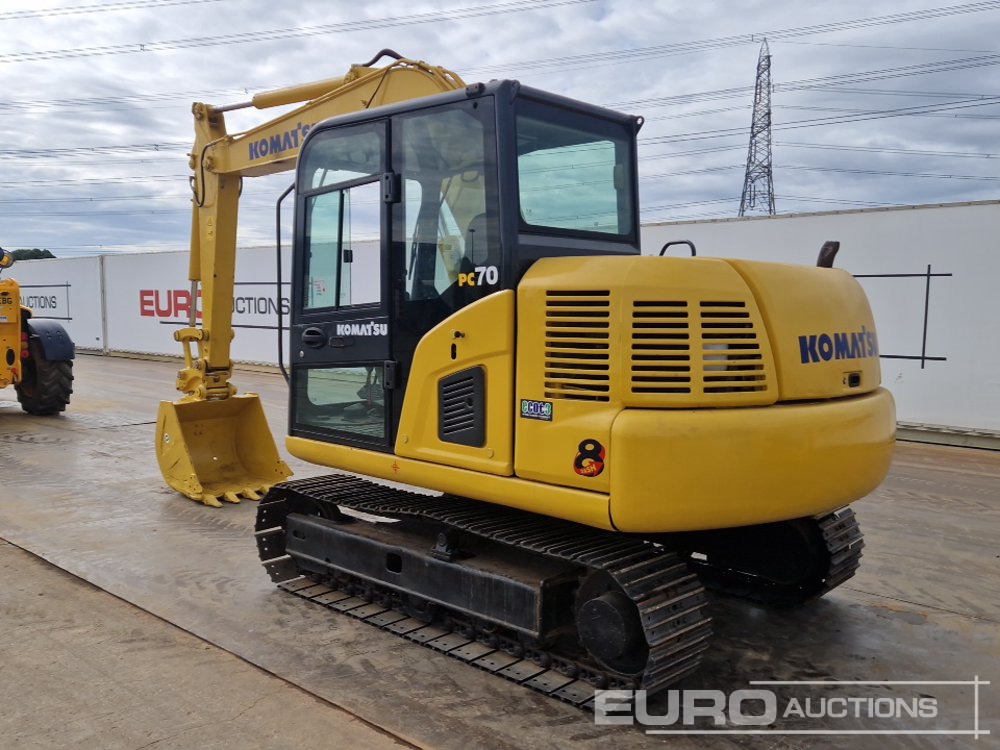 2011 Komatsu PC70-8 - 小型挖掘机:图3 2011 Komatsu PC70-8 - 小型挖掘机:图3