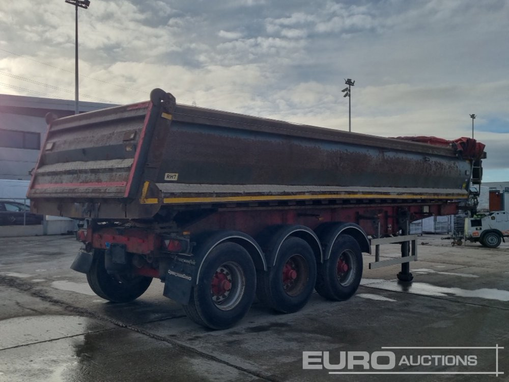 2011 SDC Tri Axle Kelly Steel Tipping Trailer, Easy Sheet - 翻斗半拖车:图5 2011 SDC Tri Axle Kelly Steel Tipping Trailer, Easy Sheet - 翻斗半拖车:图5