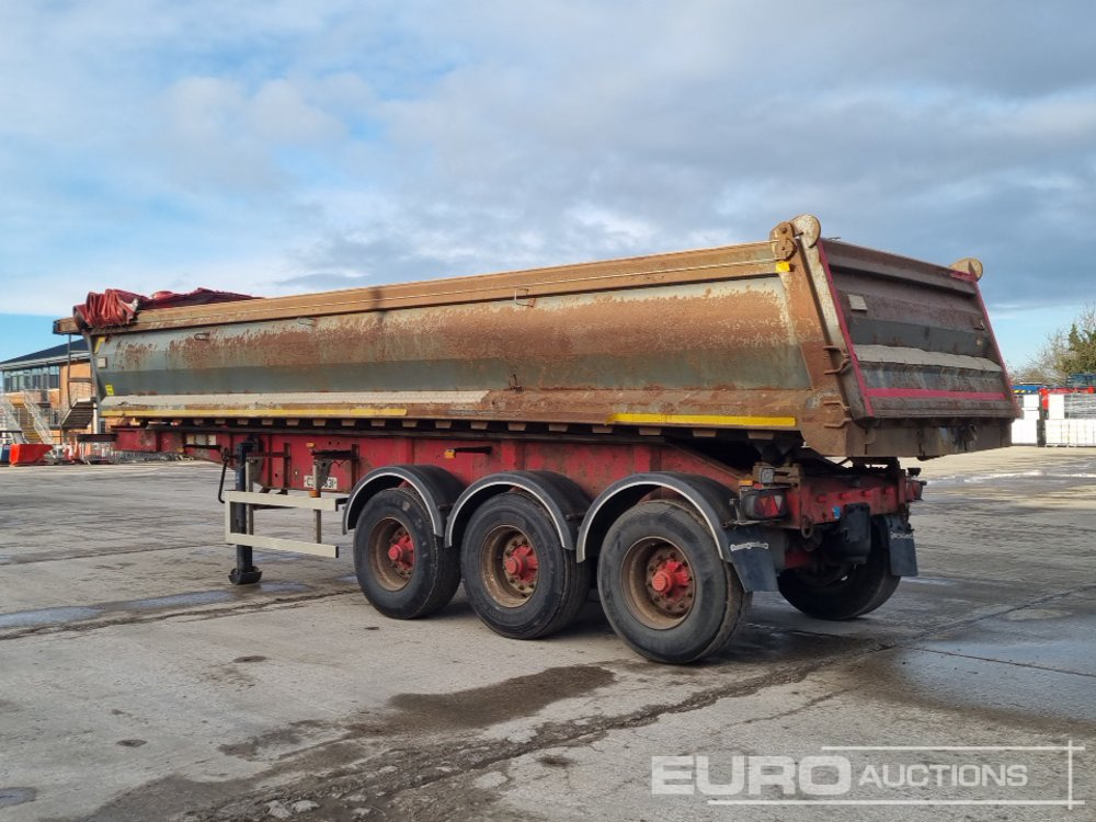 2011 SDC Tri Axle Kelly Steel Tipping Trailer, Easy Sheet - 翻斗半拖车:图3 2011 SDC Tri Axle Kelly Steel Tipping Trailer, Easy Sheet - 翻斗半拖车:图3