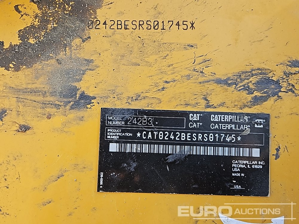 滑移装载机 2012 CAT 242B3:图29 滑移装载机 2012 CAT 242B3:图29