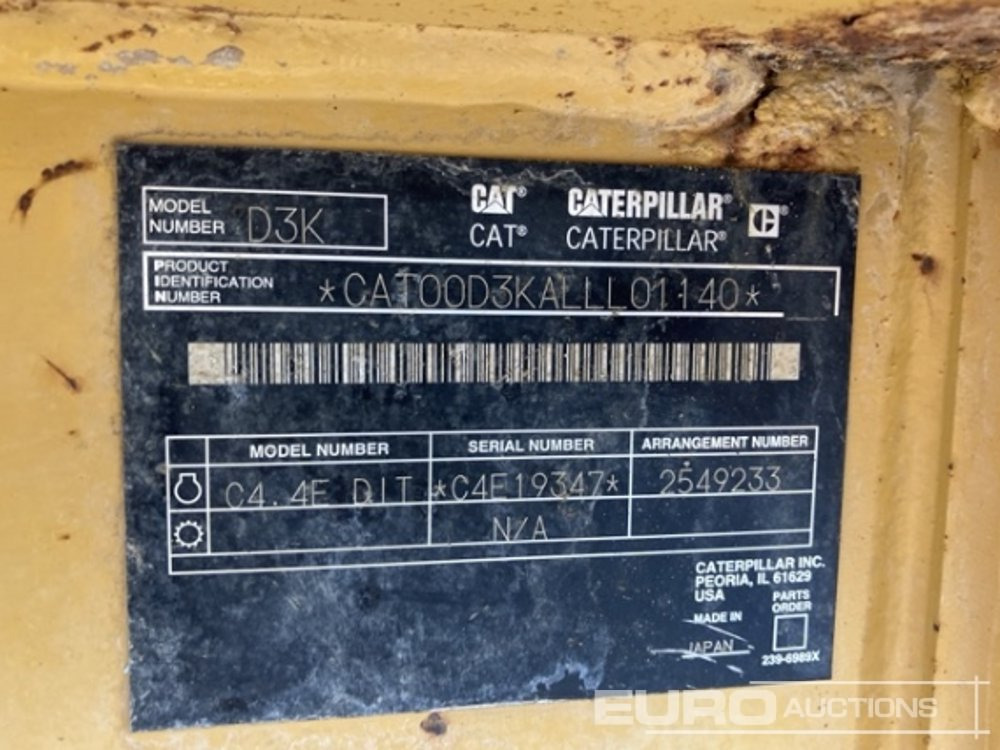 2012 CAT D3K LGP - 推土机:图5 2012 CAT D3K LGP - 推土机:图5