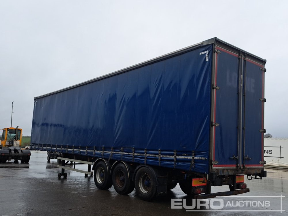 2012 SDC 45' Tri Axle Flat Trailer, BPW Axles - 侧帘半拖车:图2 2012 SDC 45' Tri Axle Flat Trailer, BPW Axles - 侧帘半拖车:图2