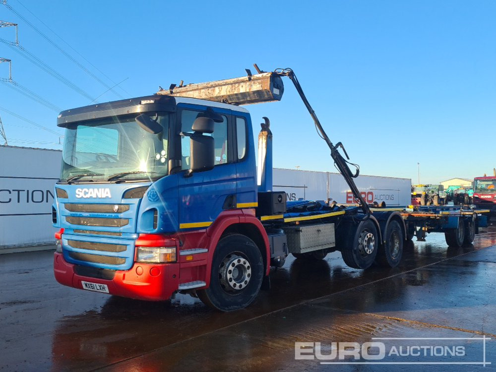 2012 Scania P360 - 吊钩升降车:图1 2012 Scania P360 - 吊钩升降车:图1