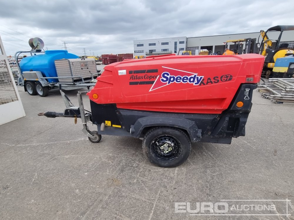 2013 Atlas Copco XAS67 - 空气压缩机:图2 2013 Atlas Copco XAS67 - 空气压缩机:图2