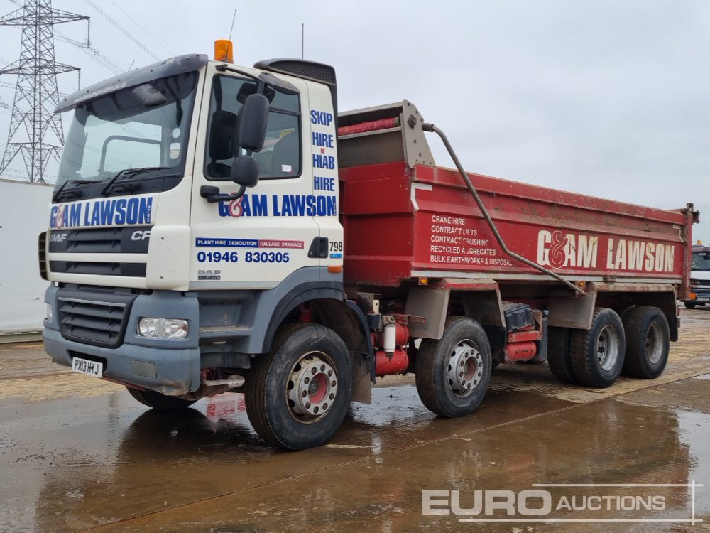 2013 DAF CF85.410 - 翻斗车:图1 2013 DAF CF85.410 - 翻斗车:图1