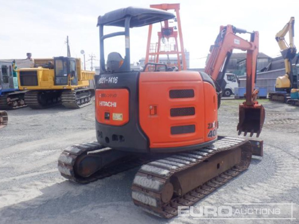 2013 Hitachi ZX40U-5A - 小型挖掘机:图5 2013 Hitachi ZX40U-5A - 小型挖掘机:图5