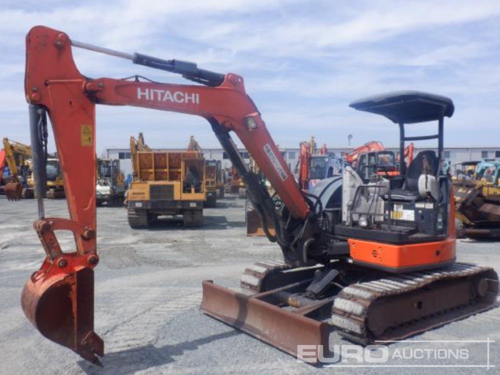 2013 Hitachi ZX40U-5A - 小型挖掘机:图3 2013 Hitachi ZX40U-5A - 小型挖掘机:图3