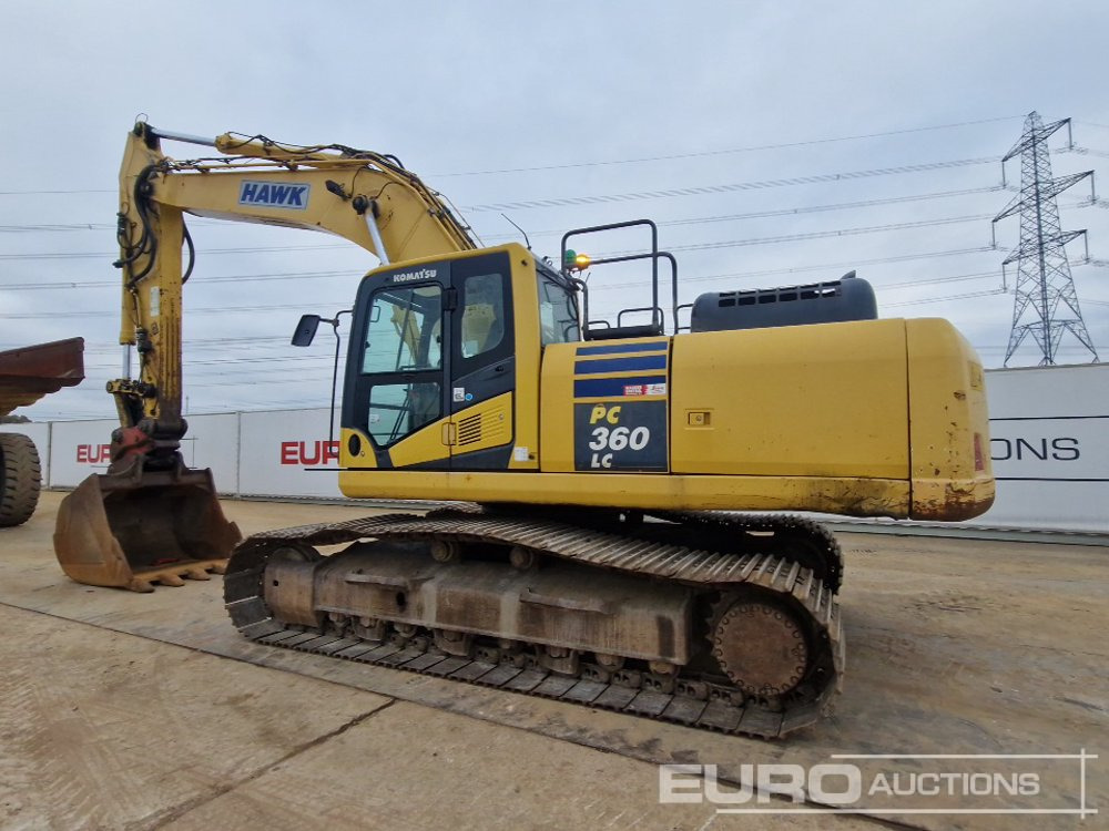 2013 Komatsu PC360LC-10 - 履带式挖掘机:图3 2013 Komatsu PC360LC-10 - 履带式挖掘机:图3