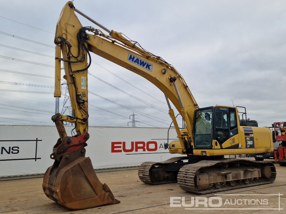 2013 Komatsu PC360LC-10 - 履带式挖掘机:图1 2013 Komatsu PC360LC-10 - 履带式挖掘机:图1