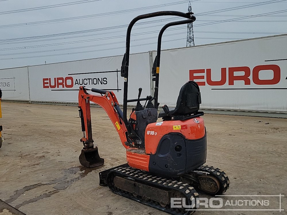 2013 Kubota U10-3 - 小型挖掘机:图3 2013 Kubota U10-3 - 小型挖掘机:图3