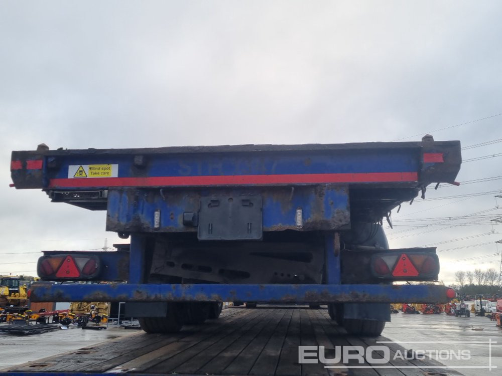 2013 SDC Tri Axle Flat Bed Trailer - 栏板式/ 平板半拖车:图4 2013 SDC Tri Axle Flat Bed Trailer - 栏板式/ 平板半拖车:图4