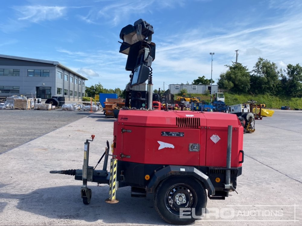 2013 Towerlight VB9 Single Axle Lighting Tower, Kohler Engine - 照明塔:图2 2013 Towerlight VB9 Single Axle Lighting Tower, Kohler Engine - 照明塔:图2