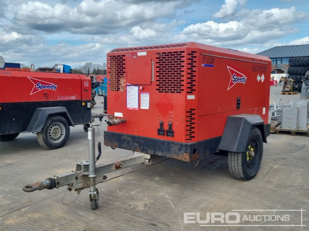 2014 Doosan 7/120 - 空气压缩机:图1 2014 Doosan 7/120 - 空气压缩机:图1