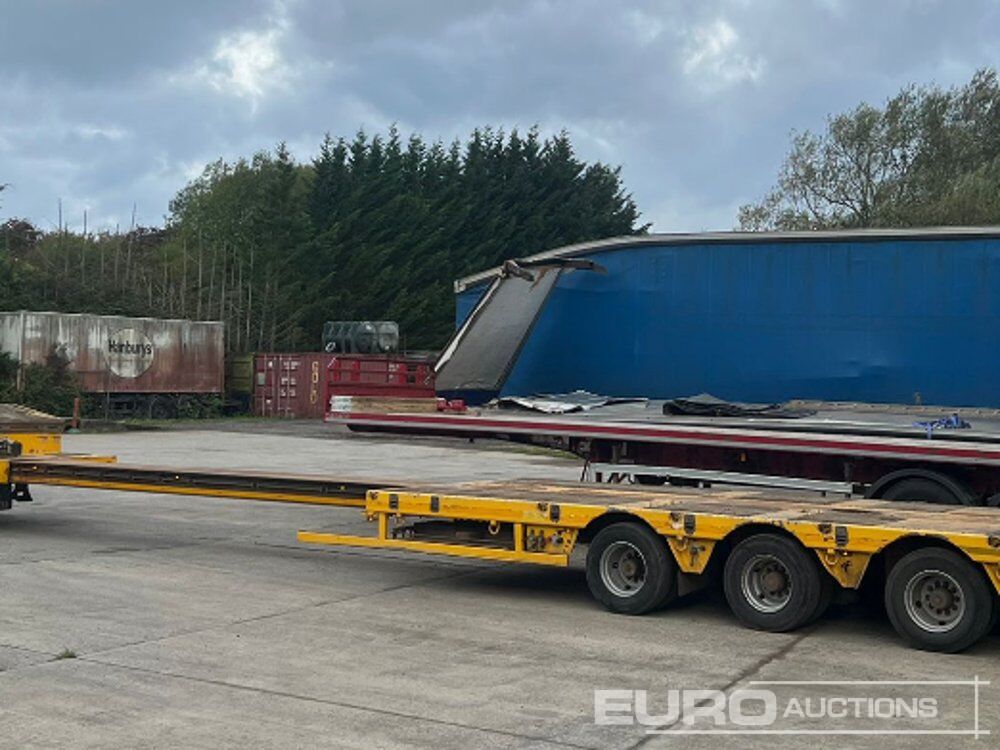 2014 Faymonville 4 Axle Extendable Step Frame Low Loader Trailer, Hydraulic Powered Out Flip Toe Ramps Alloy Neck Ramps, Rear Steering Axles, Sliding Bolster, Alloy insert Ramps - 低装载半拖车:图1 2014 Faymonville 4 Axle Extendable Step Frame Low Loader Trailer, Hydraulic Powered Out Flip Toe Ramps Alloy Neck Ramps, Rear Steering Axles, Sliding Bolster, Alloy insert Ramps - 低装载半拖车:图1