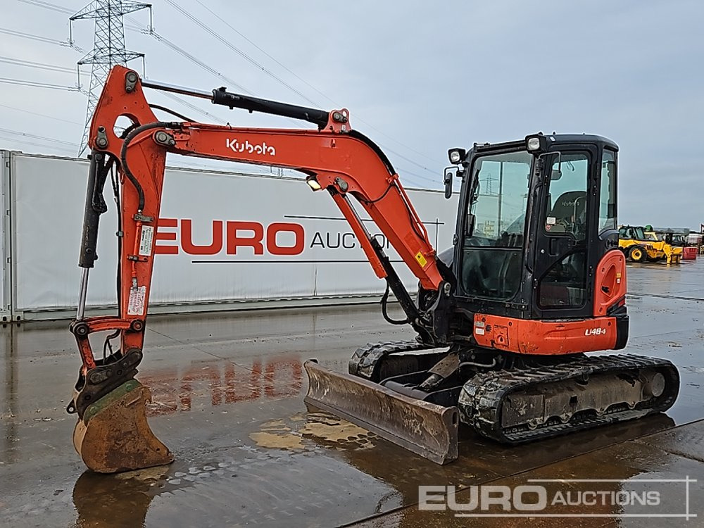 2014 Kubota U48-4 - 小型挖掘机:图1 2014 Kubota U48-4 - 小型挖掘机:图1