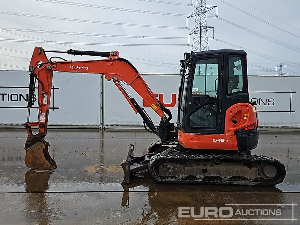 2014 Kubota U48-4 - 小型挖掘机:图2 2014 Kubota U48-4 - 小型挖掘机:图2